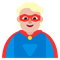 Superhero- Medium-Light Skin Tone emoji on Microsoft